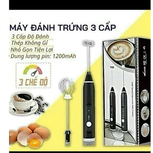 Máy đánh trứng , máy đánh kem cà phê , sử dụng sạc điện