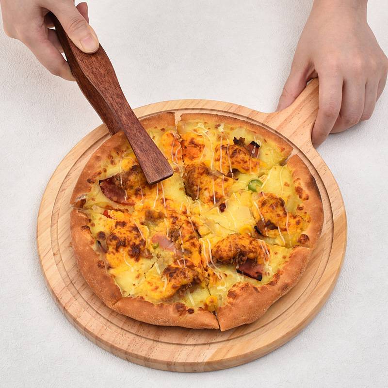 NS Gỗ Nhà Bếp Kẹp Thực Phẩm Salad Phục Vụ BBQ Lưỡi Thịt Bánh Mì Nướng Thực Phẩm Kẹp BBQ Kẹp Nhà Bếp Buffet Dụng Cụ NS