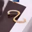 MAKY Pha Lê Kim Cương Giả 26 Chữ Cái Nữ Cổ Trâm Cài Tính Khí Thanh Lịch Pin Trang Sức VN