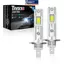 MAKY 2500W H1 Bóng Đèn Pha LED CSP Cho Đèn Pha Ô Tô H1 Đèn Không Quạt Tự Động Diode Sương Mù Đèn 12V Trắng Ô Tô 24V VN