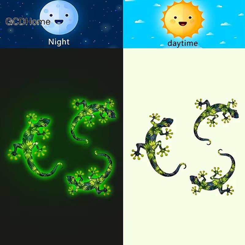 GCDHome Glow Geo Stiers Huỳnh Quang Có Thể Tháo Rời Chống Thấm Nước Đề Can Cho Chậu Rửa Thủy Tinh Bồn Rửa Nước Bồn Cầu Đèn Ngủ Trang Trí Phòng Tắm HOT