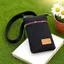 Mùa hè Phong Cách Mới Nhiều Màu Túi Vải Ba Lớp 23cm Màn Hình Lớn Messenger Túi Điện Thoại Di Động Có Thể Dây Cổ Ngực Túi Nữ Di Động Túi Nhỏ Dung Tích Lớn Treo Cổ