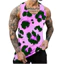 Da Báo Nhanh Khô Nam Tank Top, Phòng Tập Gym Mùa Hè Bông Tai Kẹp Vest, Thoáng Khí Mềm Y2K Dạo Phố Áo Tee Không Tay