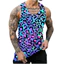 Da Báo Nhanh Khô Nam Tank Top, Phòng Tập Gym Mùa Hè Bông Tai Kẹp Vest, Thoáng Khí Mềm Y2K Dạo Phố Áo Tee Không Tay