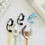 Hoạt Hình Dễ Thương Ống Hút Chống Bụi Nắp Silicon Cấp Thực Phẩm Có Thể Tái Sử Dụng Đường Kính Lớn 10 Mm Cốc Nước Uống Ống A75 76CF