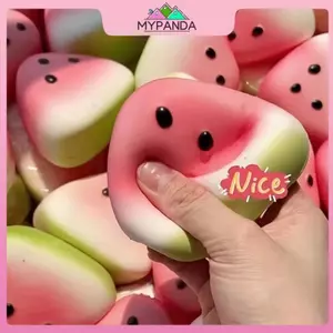 Đồ chơi hình dưa hấu MYPANDA Mềm mại phục hồi chậm đáng yêu Giảm căng thẳng cho trẻ em Người lớn Quà tặng tiệc văn phòng.
