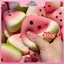 Đồ chơi hình dưa hấu MYPANDA Mềm mại phục hồi chậm đáng yêu Giảm căng thẳng cho trẻ em Người lớn Quà tặng tiệc văn phòng.