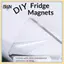 B & N Handmade Tủ Lạnh Từ Tính Stier DIY Craft Kit Sáng Tạo Tủ Lạnh Chất Liệu Nam Châm Paage Cho Trường Học Tại Nhà.