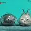 Hộp Bảo Quản Tóc Thỏ Mặt Dây Chuyền Móc Khóa Tóc Thú Cưng Hộp Lưu Niệm Thú Cưng Hộp Bộ Sưu Tập Tưởng Niệm Túi Mặt Dây Chuyền DIY Trang Trí Quà Tặng VN