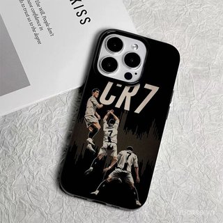 Ốp Bảo Vệ Điện Thoại Di Động Creative CR7 Cầu Thủ Bóng Đá Thích Hợp Cho iPhone 12promax 13 14 15 16 pro max xr xs 17promax 11promax 14pro 15pro Ốp Mềm Chống Sốc