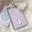HFTOY 1 Phong Cách Thẻ Trường Học Thẻ Truy Cập Acrylic Trong Suốt Tay Bảo Vệ Thẻ ID Xe Buýt Bữa Ăn Nhân Viên Thẻ ID ~