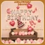 Bóng bánh gato 3 tầng Happy Birthday trang trí sinh nhật