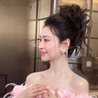 Bộ kẹp tóc cô dâu hình con bướм đính cườm - Phù hợp cho lễ cưới như trong cổ tích