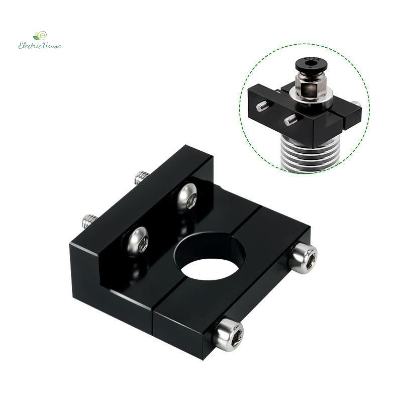 [Nhà điện] E3-V6 Hotend Khối cố định V6 Giá đỡ tản nhiệt cho phụ kiện máy in 3D Lắp ráp máy đùn mới