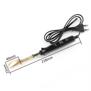 Máy Hàn Lưới Nhựa 220V 50W Bộ Đầy - Cán Đen Đầu Dẹp Dùng Sửa Cản Xe & Nhà Cửa
