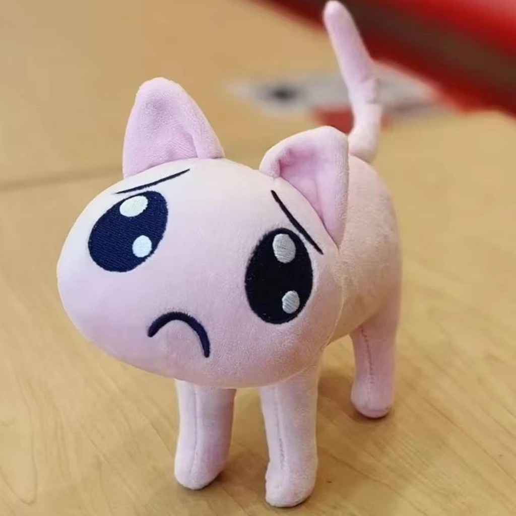 20cm P Chan Needy Streamer Overload Cat Sang Trọng Needy Girl Overdose P Cat Đồ Chơi Sang Trọng Trẻ Em Quà Tặng Giáng Sinh saixit2vn