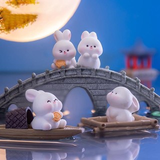 ▲ Lễ hội trung thu ▲ trang trí giữa mùa thu Trung Thu Lễ Hội Chủ Đề Cảnh Bầu Không Khí Bố Trí Bánh Trăng Thỏ Trắng Để Bàn Phòng Ngủ Phòng DIY Trang Trí Đồ Trang Trí