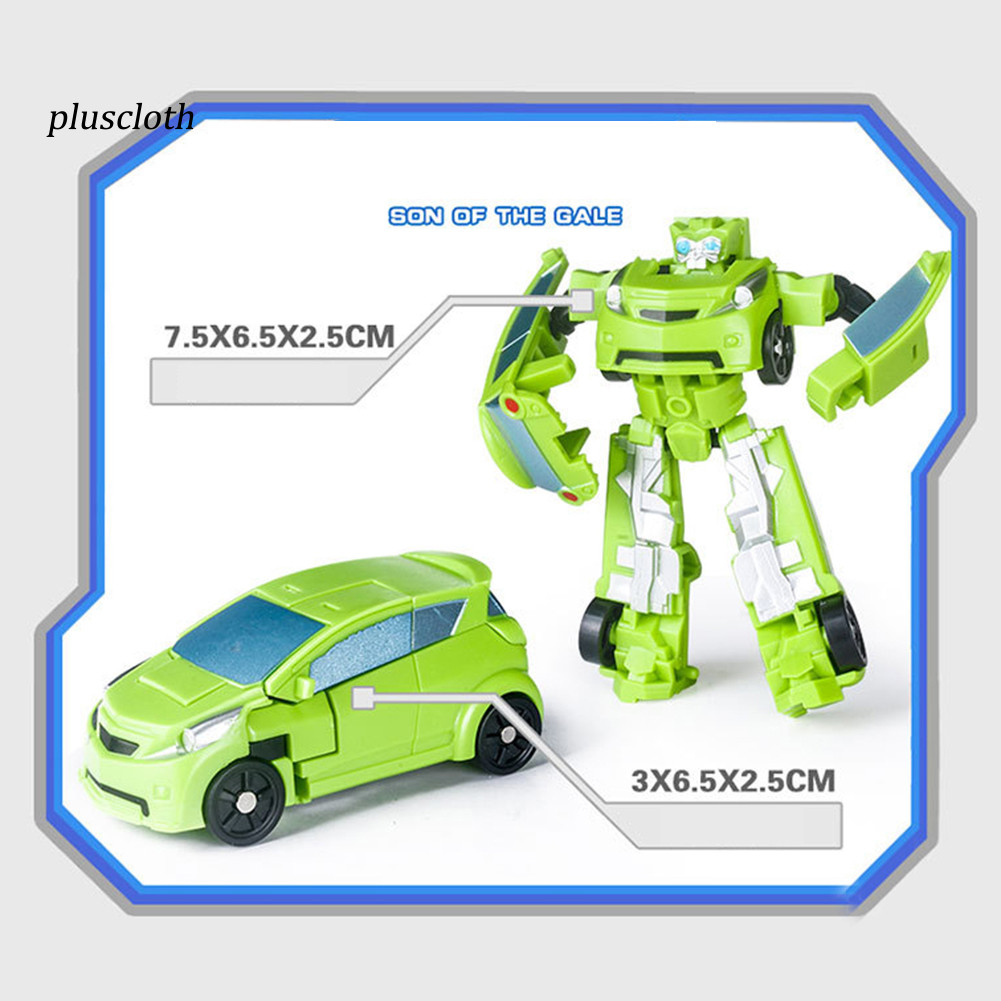 < Pluscloth > Xe Biến Hình Hành Động Robot Biến Dạng Đồ Chơi Trẻ Em Sưu Tập