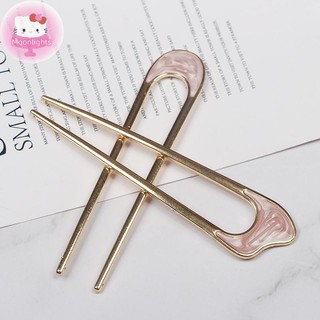 Moonlights Metal U Shape Hair Stick Nữ Thanh Lịch Men Kẹp Tóc Nữ Mũ Mới EN