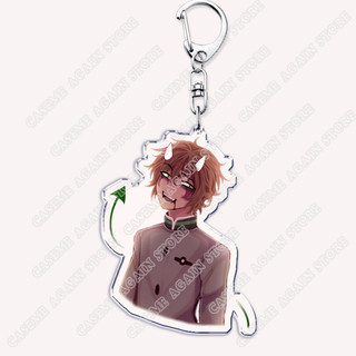 Hot Anime Seraph of The End Keychains for Accessories Mikaela Hyakuya Owari No Seraph Yuichiro Hyakuya Keyring Fans
