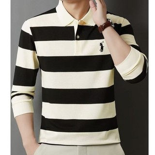 Áo sơ mi Polo sọc mùa đông dành cho nam - Giản dị và sành điệu