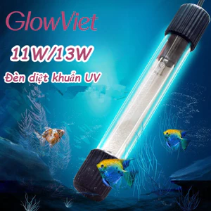 Đèn UV Diệt Khuẩn Hồ Cá 11W/13W - Tiêu Diệt Rêu Tảo & Vi Khuẩn, An Toàn Cho Cá & Cây Thuỷ Sinh