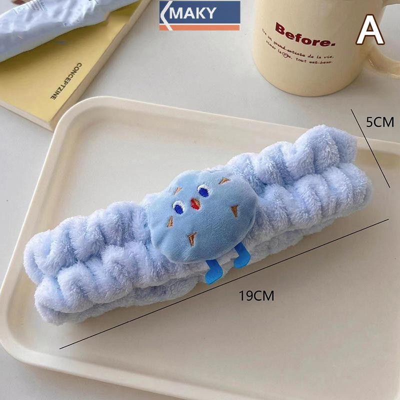 Onetimingcool Dễ Thương Cổ Tay Washband Microfiber Khăn Rửa Cổ Tay Dây Đeo Tay Rửa Mặt Thấm Hút Dây Đeo Tay Cổ Tay Chống Nước VN