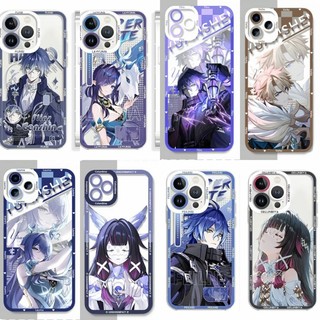 Ốp Lưng Cho IPhone 11 12 Pro Max 13 Mini 12Pro Ốp Điện Thoại Genshin Impact Lauma Columbina Flins Trong Suốt Bảo Vệ Toàn Diện Sang Trọng TPU Hàn Quốc 3D Vintage Chống Va Đập