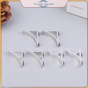 ĐIỆN 6 Chiếc Kim Loại K Loại Tủ Đông Kệ Kẹp Tủ Lạnh Hỗ Trợ Móc Kệ Nẹp Tủ Lạnh Tủ Đồ Uống Kệ Khóa.