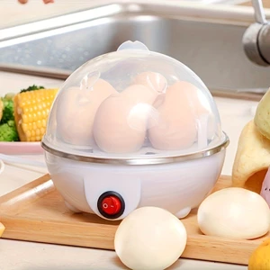 Máy hấp trứng tự động đa chức năng Máy hấp trứng luộc gia đình Súp trứng luộc trứng Dụng cụ tiện dụng Breakf
