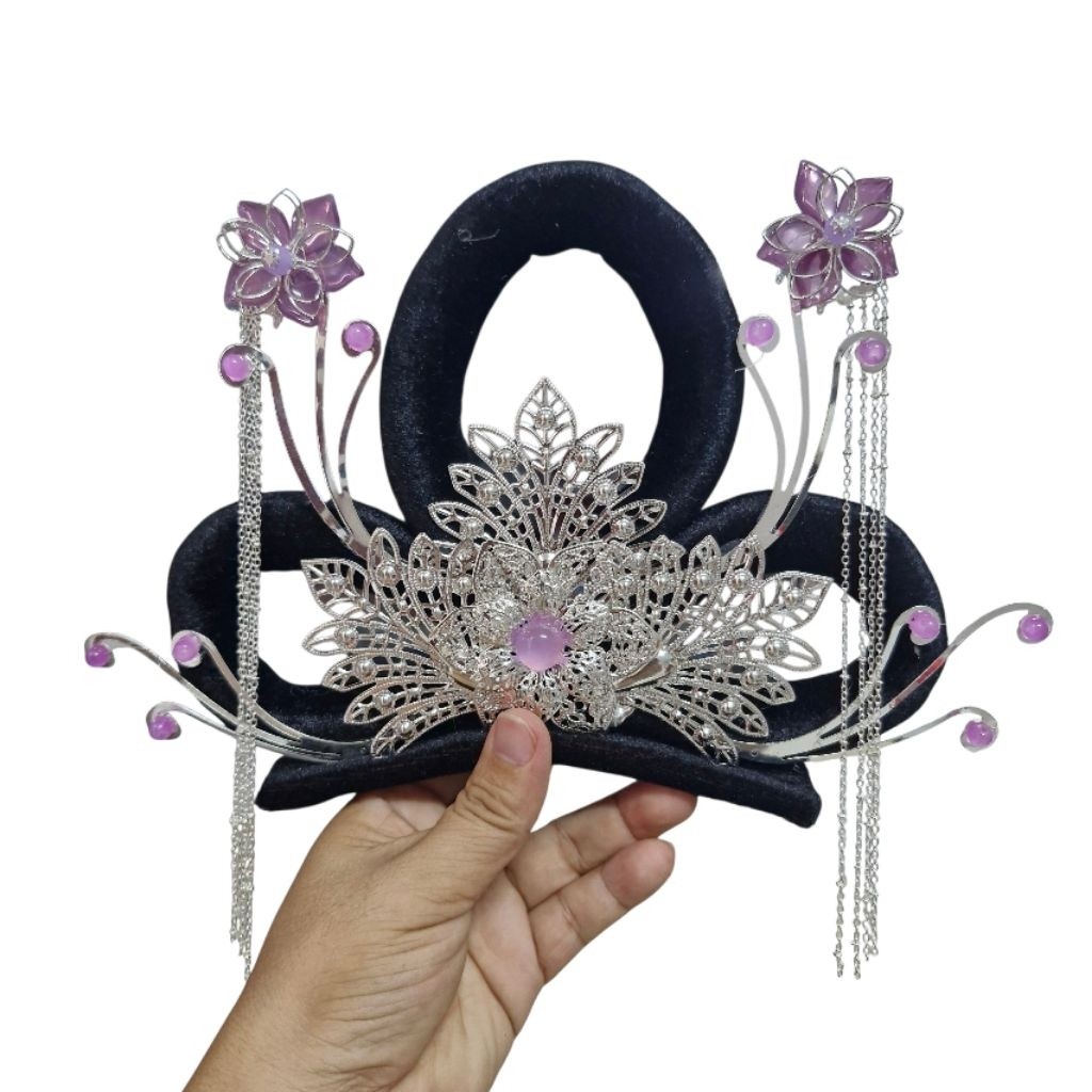 Cài chị Hằng Nga, dùng để cài tóc biểu diễn Trung Thu, biểu diễ văn nghệ, Đạo cụ phụ kiện Nguyễn Nhật