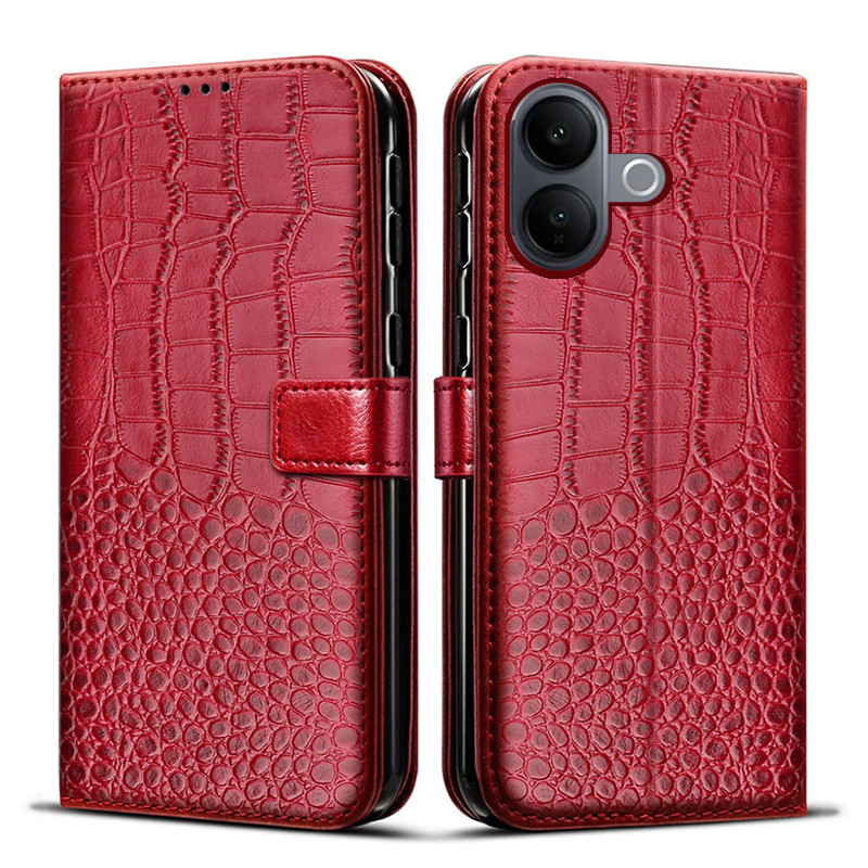 Dành Cho Vivo V60 Lite 5G Ốp Lưng Ví Đựng Thẻ Đứng Từ Tính Lật Da Bao Da Dành Cho Vivo V60 Lite 4G Ốp Lưng Điện Thoại
