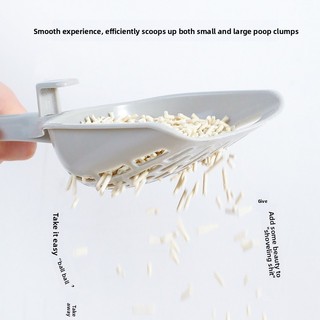 Lưới Mèo Xẻng Xẻng Đồ Vệ Sinh Thú Cưng Lớn Đậu Phụ Xẻng Mèo Litter Box