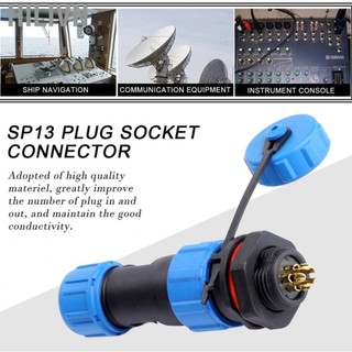 hilivn IP68 2Pin/3Pin/4Pin/5Pin/6Pin/7Pin/9Pin Đầu nối ổ cắm bằng nhựa tốt để thay thế một cái khác bị hỏng với hiệu suất tuyệt vời được sử dụng trong đèn và đèn lồng