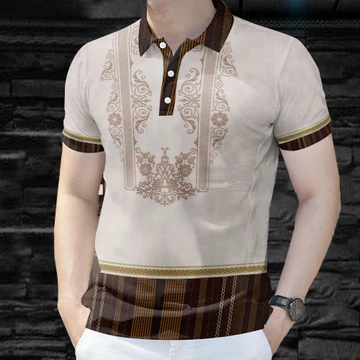 2025 Polo Barong Asean Attire Dành Cho Nam Áo Sơ Mi Polo Nam Hiện Đại Barong Dành Cho Nam Châu Á Đính Cho Nam Hiện Đại Filipiniana Dân Tộc Polo Cho Nam Nút Polo Cho Nam Trang Trọng