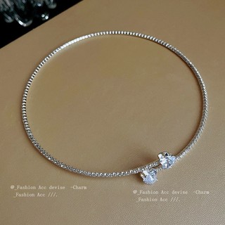 Dây chuyền zircon thời trang, thiết kế tối giản, phù hợp khí chất thanh lịch