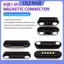 Đầu nối Pin Pogo từ tính ULJ 12V DC 3A Chống nước 2P 4P 6Pin Sạc đáng tin cậy cho các thiết bị đeo thông minh.