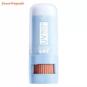 FAVORITEGOODS Blush Stick, Kem chống nắng làm sáng da lâu trôi, Kem lót đường viền chống mồ hôi phát sáng nước cho tinh tế tự nhiên