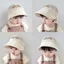 Mũ trẻ em Mùa hè Phong cách mỏng Mũ chống nắng cho bé Mũ chống nắng vành lớn