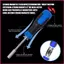 Tuốc nơ vít Ratchet 77 trong 1 Công cụ sửa chữa đồ nội thất Trình điều khiển vít nhiều Bit cho chủ nhà Cơ khí tiện dụng shopidaevn