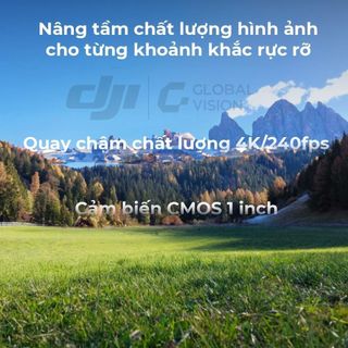 DJI Osmo Pocket 4 - Camera quay vlog bỏ túi nhỏ gọn, cảm biến 1-inch CMOS, quay 4K/240fps, bộ nhớ trong 107GB