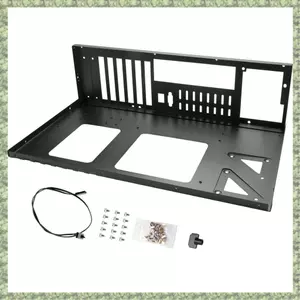 Khung khai thác mỏ Khai thác ETH Bo mạch chủ Giá đỡ giàn khoan khai thác Bitcoin dày Hỗ trợ ITX / Mini ATX cho 8 GPU (ATX)
