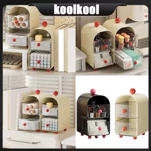 Kool Túi trà thanh lịch Hộp đựng kem cà phê Hộp đựng mỹ phẩm có ngăn kéo