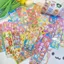 Bộ sticker lấp lánh , kícḣ thước 12cm x 4,3cm, 1 sét 20 tờ hình khác nhau