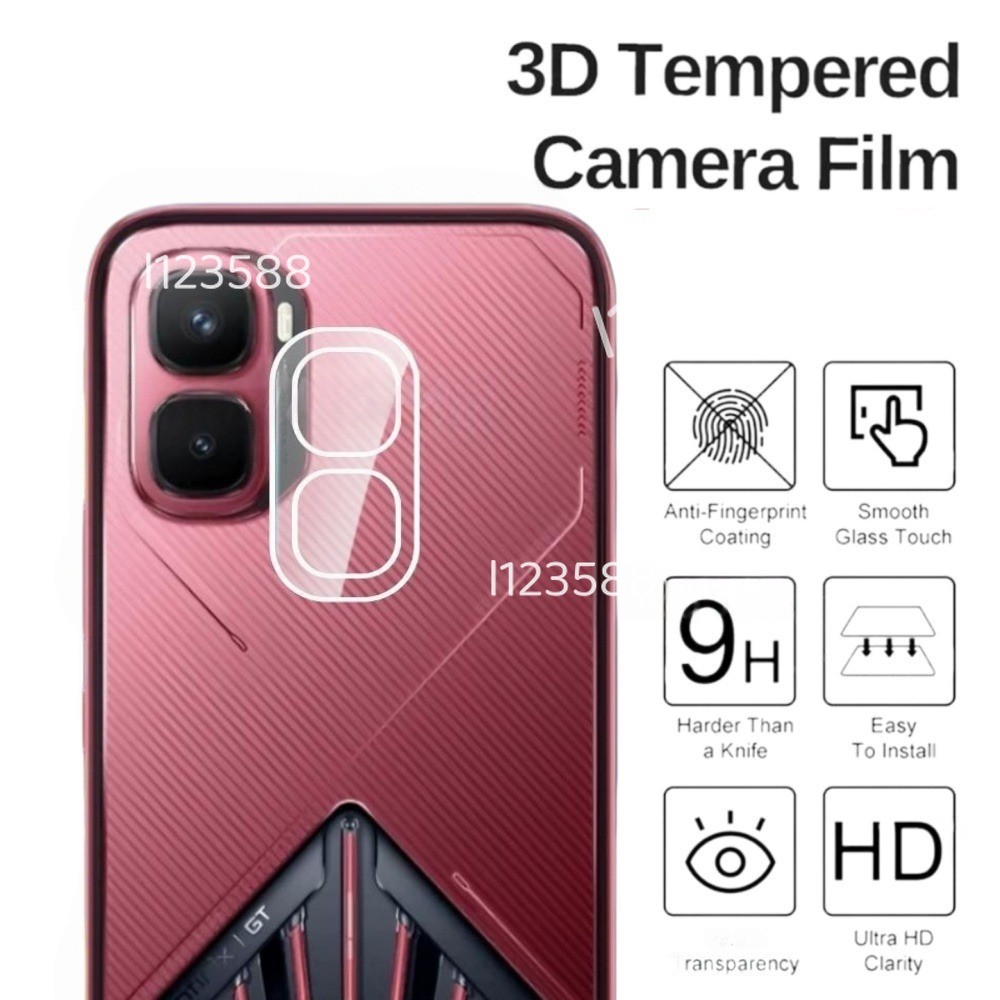Phim bảo vệ ống kính máy ảnh 3D cho Infinix GT 50 Pro GT50Pro 5G 2026 GT50 Pro Phim ống kính Kính cường lực trong suốt Bảo vệ màn hình