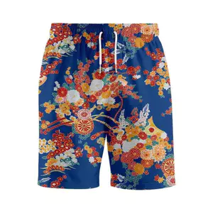 2026 Mới Họa Tiết Hoa 3D In Unisex Hawaii Thời Trang Mùa Hè Quần Short Đi Biển Thường Ngày