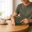 Jfory Slim Nam Ví Đựng Thẻ Phong Cách Ngắn Da Họa Tiết Ví Mini Dành Cho Doanh Nhân Du Lịch