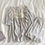 Đồ Ngủ Cổ Vuông Ren Mùa Hè Giả Cotton Jacquard Ngắn Tay Quần Short Nữ Mặc Nhà Phong Cách Công Chúa
