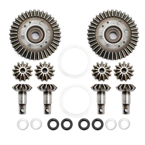 Bộ bánh răng đầu ra vòng vi sai kim loại 6882 5379 cho Traxxas Slash 4x4 Stampede Rustler HQ727 1 / 10 RC Xe nâng cấp các bộ phận