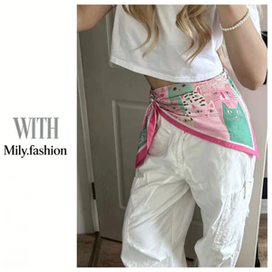 Milyfashion Xuân Hè Phong Cách Mới Màu Mèo Dễ Thương In Nhiều Cách Mặc Rèm Mông JAL7